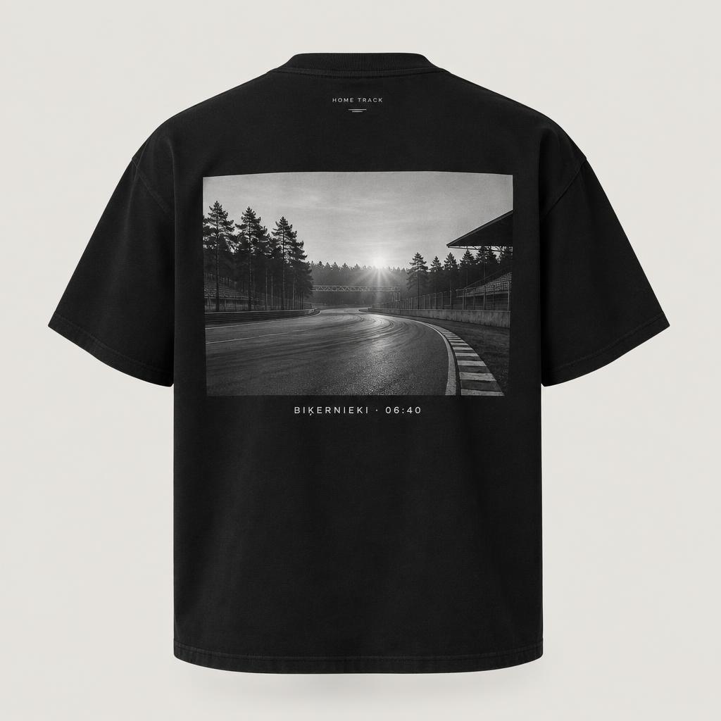 Biķernieki at Dawn photo-print T-shirt