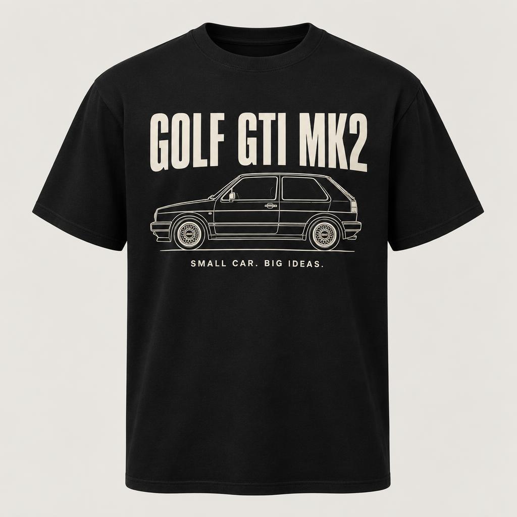 Golf GTI Mk2 Hot Hatch T-shirt
